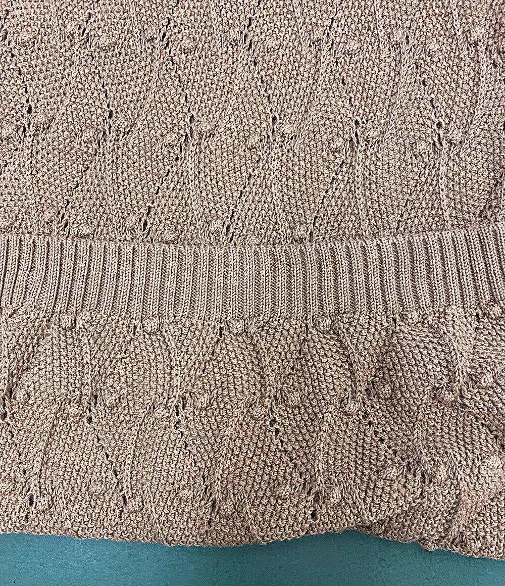 Max Mara Studio ステュディオ スカート ニット ブラウン 23SS レディース SIZE S マックスマーラ