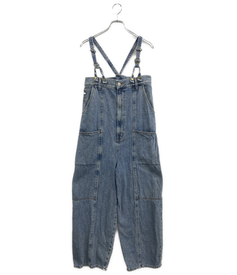 atelier SOMETHING アトリエサムシング オーバーオール W KNEE SALOPETTE SA1901 レディース SIZE F