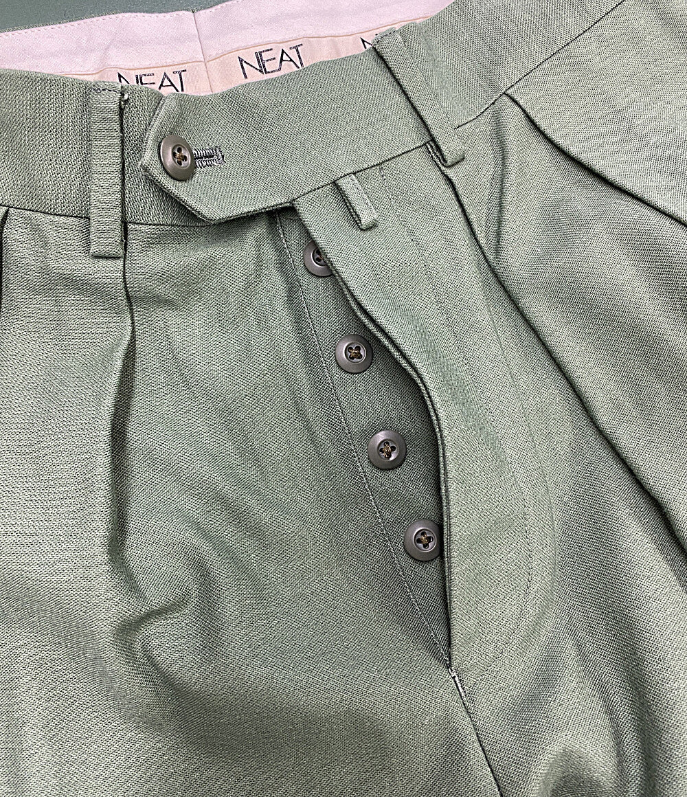 NEAT ニート パンツ オリーブ 2タック W29 メンズ SIZE 44