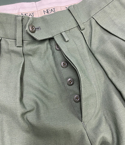 NEAT ニート パンツ オリーブ 2タック W29 メンズ SIZE 44