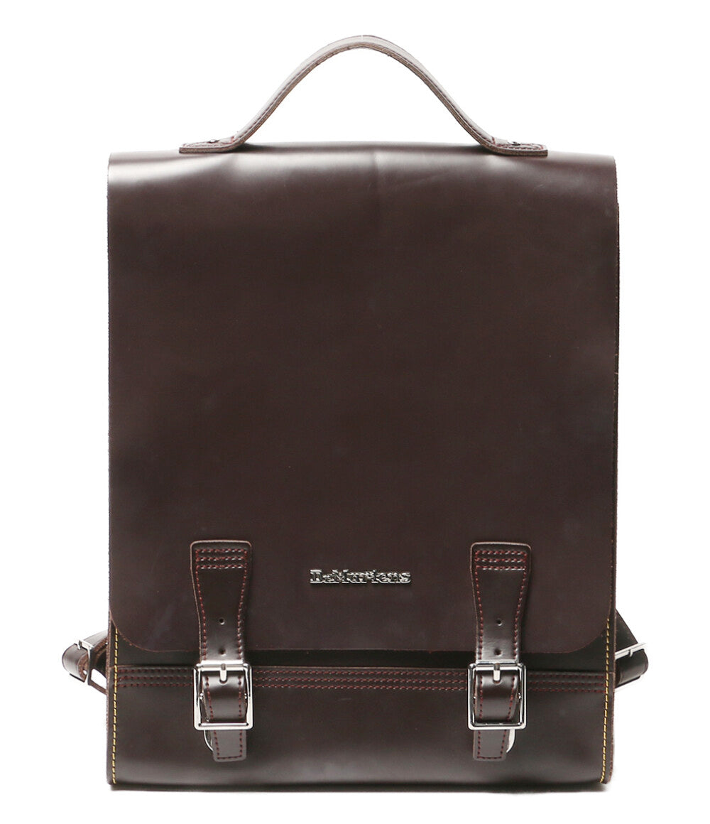 Dr.Martens リュック・デイパック KIEV BOX BACKPACK ブラウン レディース ドクターマーチン