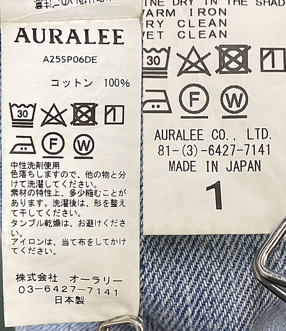 AURALEE デニムパンツ SELVEDGE FADED LIGHT DENIM PANTS A25SP06DE メンズ SIZE 1 オーラリー