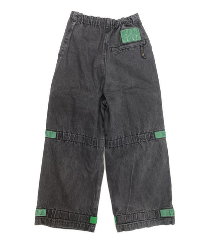 KAPITAL デニムパンツ Denim Nouvelle Shuttle Pants BLK K2309LP057 レディース SIZE S キャピタル