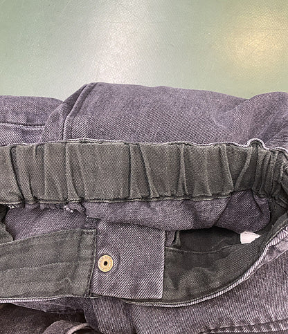 KAPITAL デニムパンツ Denim Nouvelle Shuttle Pants BLK K2309LP057 レディース SIZE S キャピタル