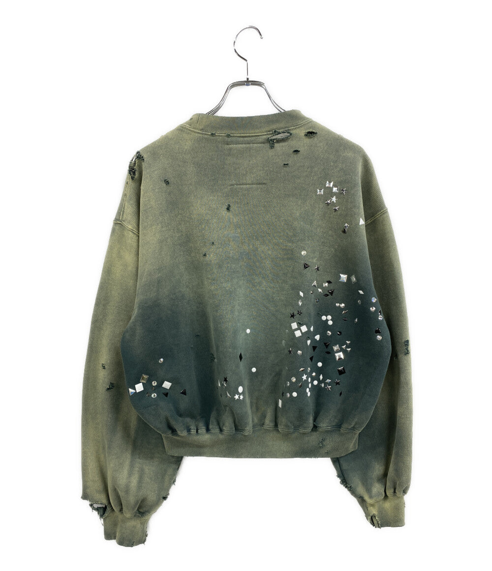 MIHARA YASUHIRO スウェット グリーン 26SS B15PO553 レディース SIZE 36 メゾン ミハラヤスヒロ