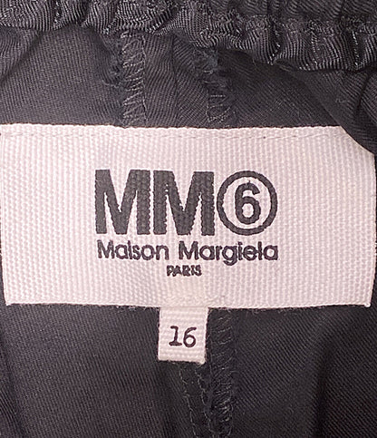 MM6 パンツ コットンパンツ BLK 2023SS レディース SIZE 16 エムエムシックス