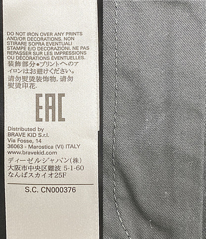 MM6 パンツ コットンパンツ BLK 2023SS レディース SIZE 16 エムエムシックス