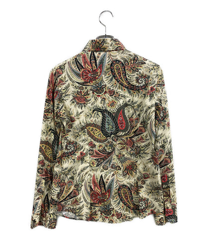 美品 ETRO 長袖シャツ 花柄シャツ レディース SIZE 40 エトロ
