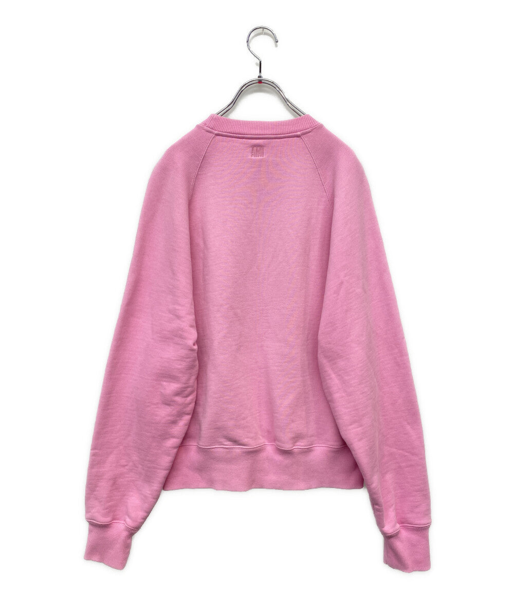 美品 ami Paris アミパリス ロゴ刺繍スウェット レディース SIZE S