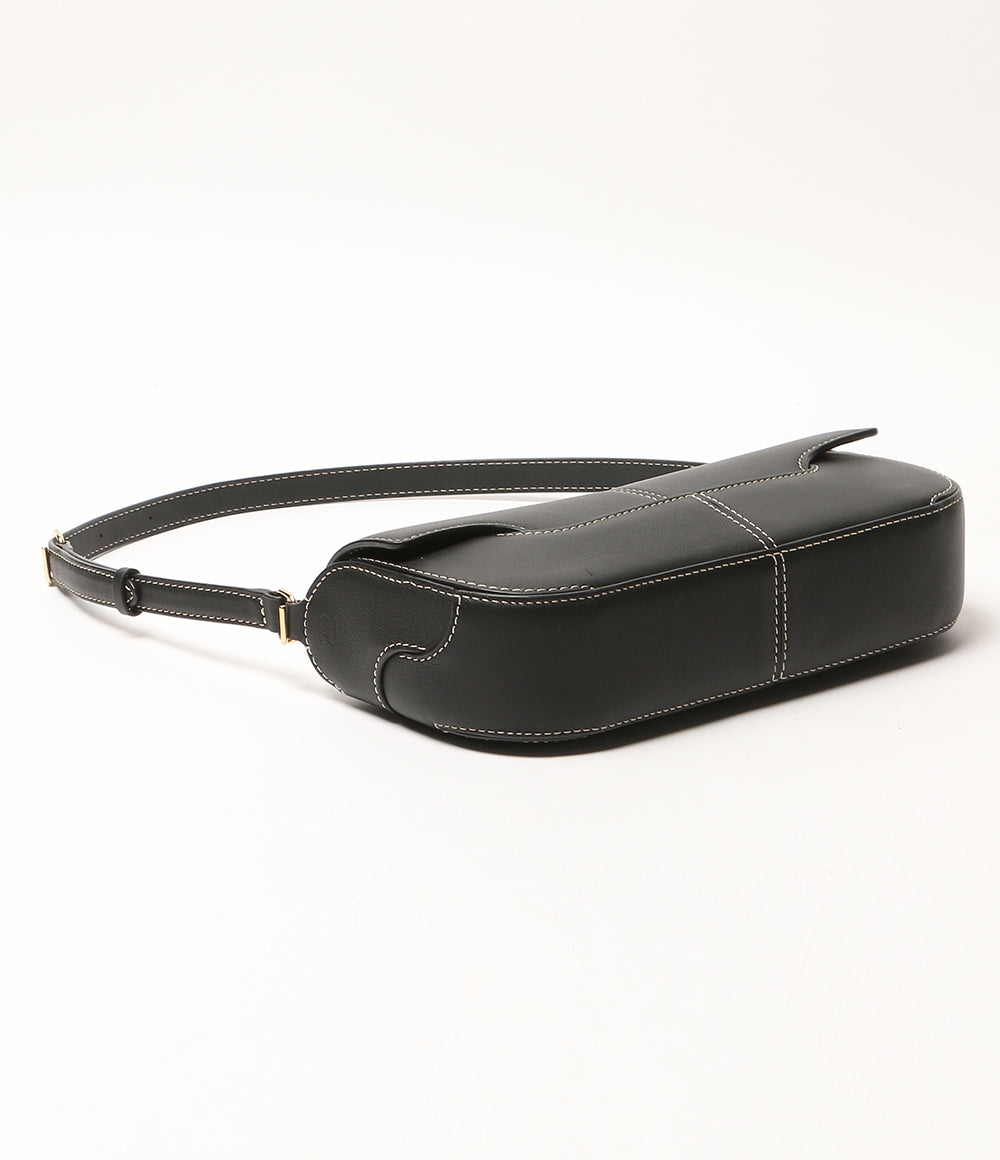 POLENE ポレーヌ ショルダーバッグ OSMO BLK レディース