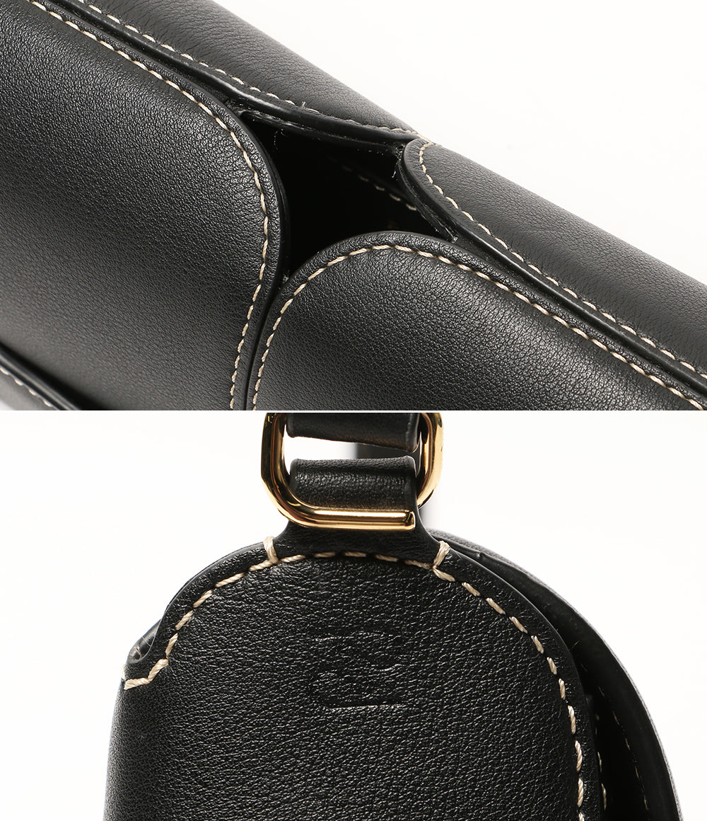 POLENE ポレーヌ ショルダーバッグ OSMO BLK レディース