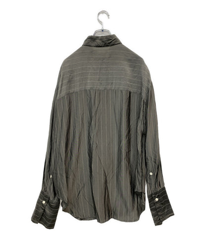 TODAYFUL 長袖シャツ ストライプ グレー 12510416 レディース SIZE F トゥデイフル