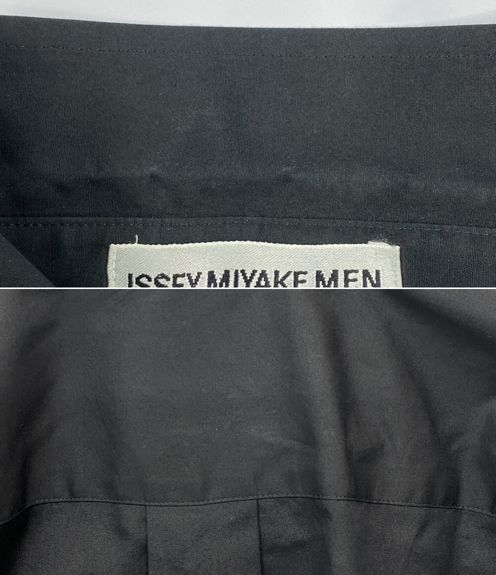 ISSEY MIYAKE MEN 長袖シャツ レギュラーカラーコットンシャツ ME81-FJ307 メンズ SIZE M イッセイミヤケ メン
