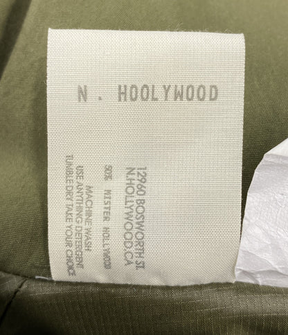 美品 N.HOOLYWOOD EXCHANGE SERVICE エクスチェンジサービス ダウンジャケット ミリタリーブルゾン メンズ SIZE M 38 エヌハリウッド