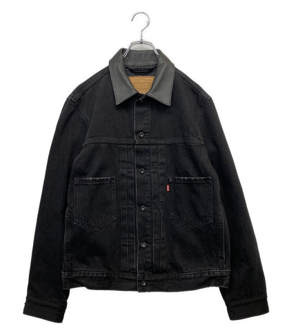EDIFICE×Levi's リーバイス デニムジャケット 別注 2nd Type トラッカージャケット メンズ SIZE S エディフィス
