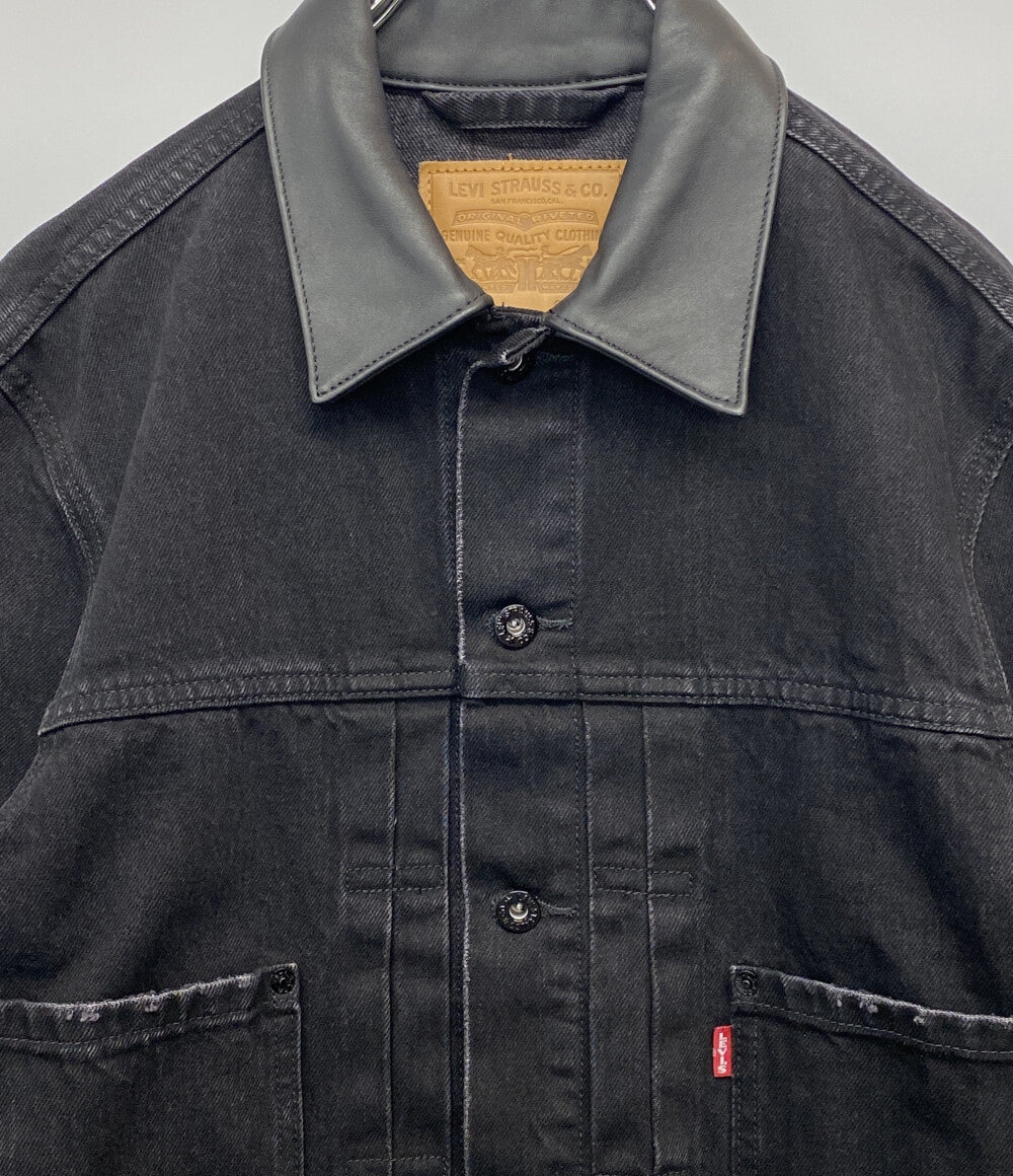 EDIFICE×Levi's リーバイス デニムジャケット 別注 2nd Type トラッカージャケット メンズ SIZE S エディフィス