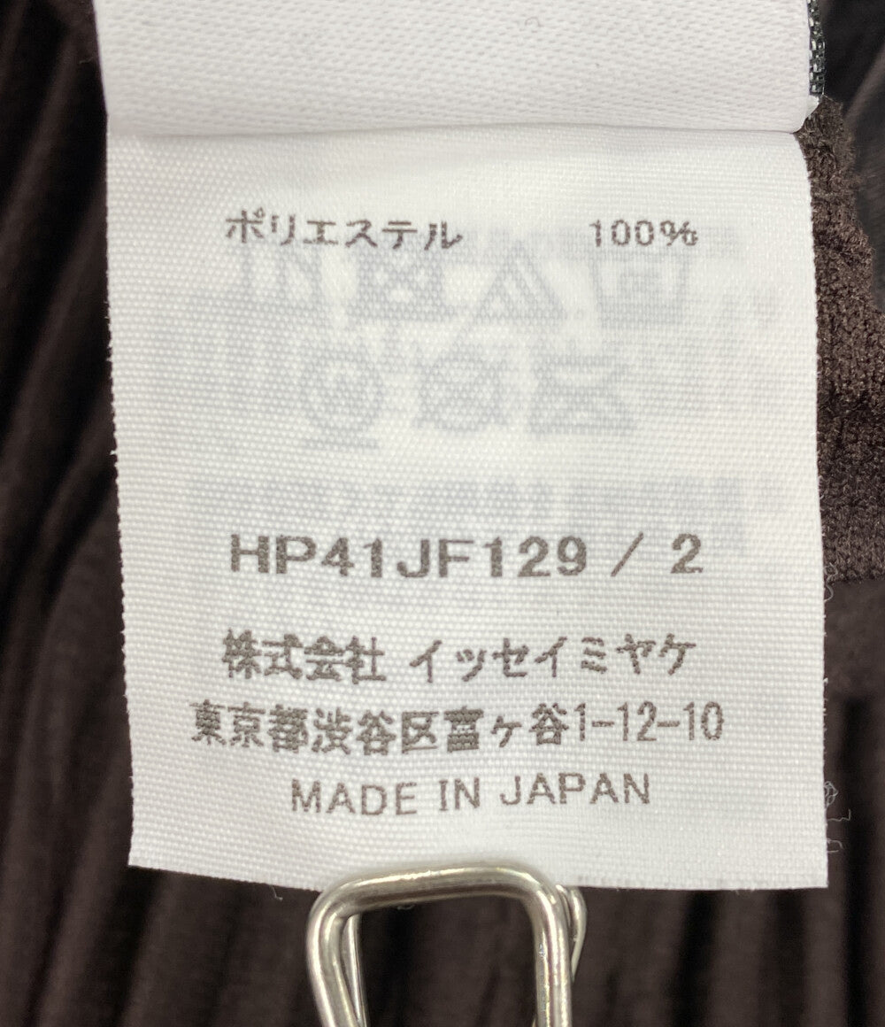 HOMME PLISSE ISSEY MIYAKE パンツ PLEATS BOTTOMS HP41JF129 2024SS メンズ SIZE 2 オム プリッセ イッセイミヤケ