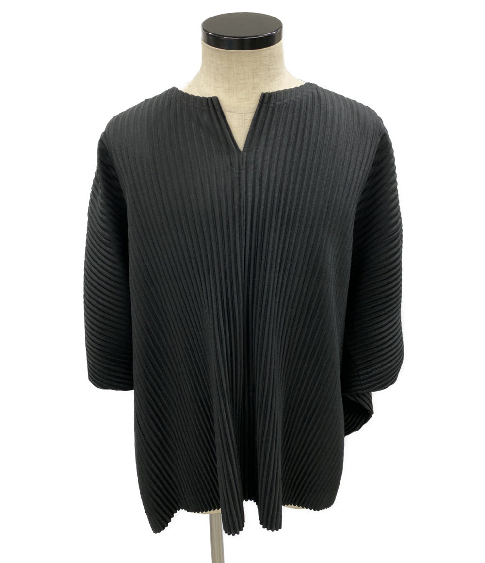 美品 HOMME PLISSE ISSEY MIYAKE カットソー KITE HP51JK353 2025SS メンズ SIZE 3 オム プリッセ イッセイミヤケ