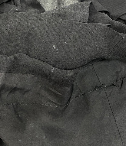 COMME des GARCONS COMME des GARCONS キュプラヘム切替フリルスカート 2024SS RM-S015 レディース SIZE S コムデギャルソン コムデギャルソン