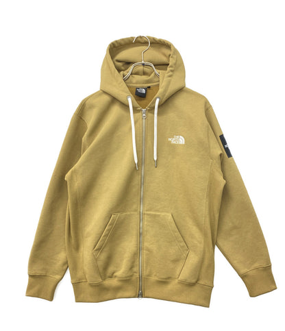 THE NORTH FACE スクエアロゴフルジップアップパーカー キャメル NT62349 メンズ SIZE M ザ・ノース・フェイス