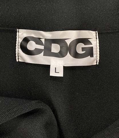 CDG ポリエステルジャージーチャイナジャケット SZ-J021 メンズ SIZE L シーディージー