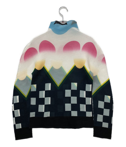 me ISSEY MIYAKE カットソー マルチカラー MI01FJ691 レディース SIZE - ミー イッセイミヤケ
