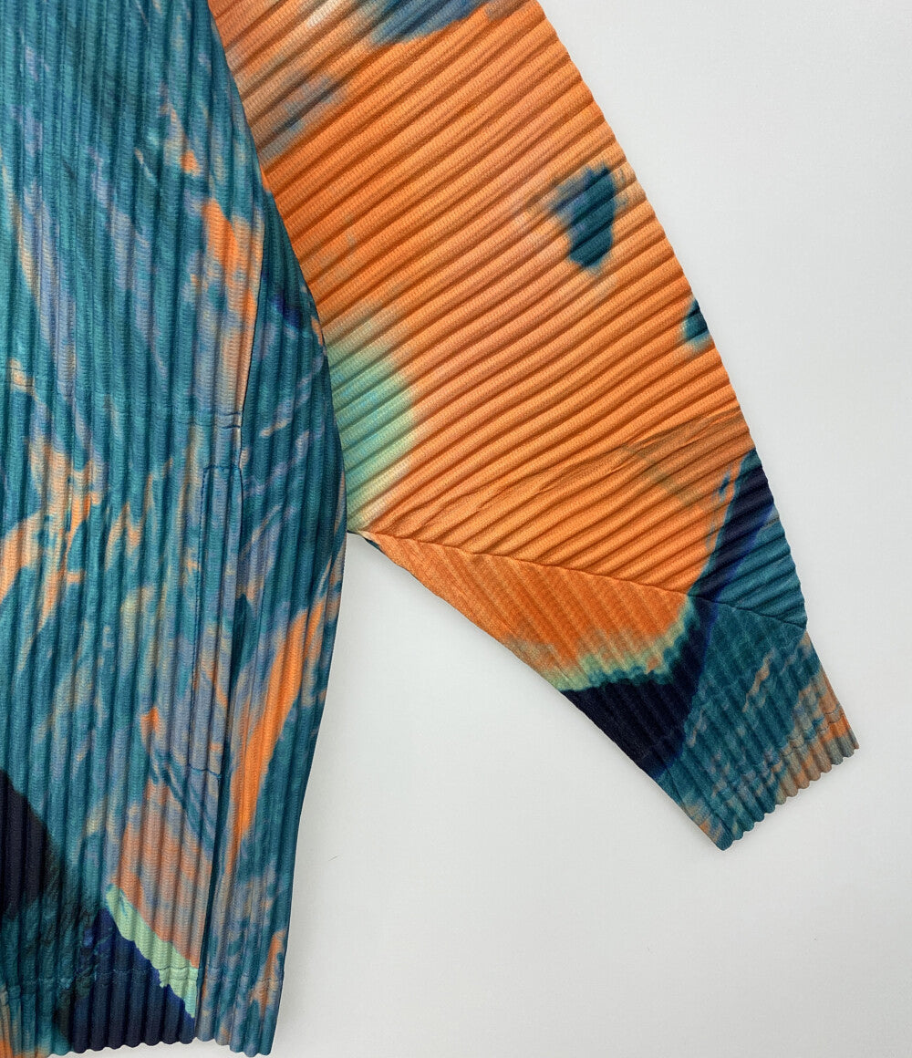 HOMME PLISSE カーディガン AGATE HP53JL205 メンズ SIZE 2 オム プリッセ イッセイミヤケ