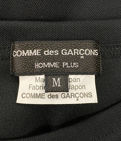美品 COMME des GARCONS HOMME PLUS エステルジャージレイヤードLSカットソー 2025SS PO-T022 メンズ SIZE M コムデギャルソンオムプリュス
