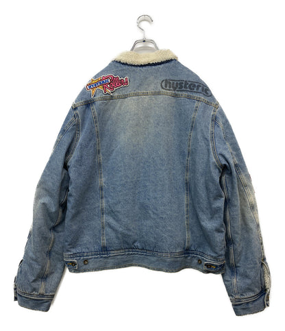 WIND AND SEA × HYSTERIC GLAMOUR ヒステリックグラマー デニムジャケット 2023AW WDS-C-HYS-24-Q2-03 メンズ SIZE L ウィンダンシー
