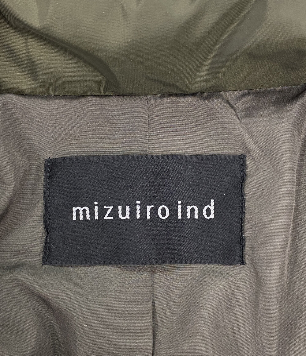 mizuiro ind ダウンジャケット オリーブ レディース SIZE - ミズイロインド