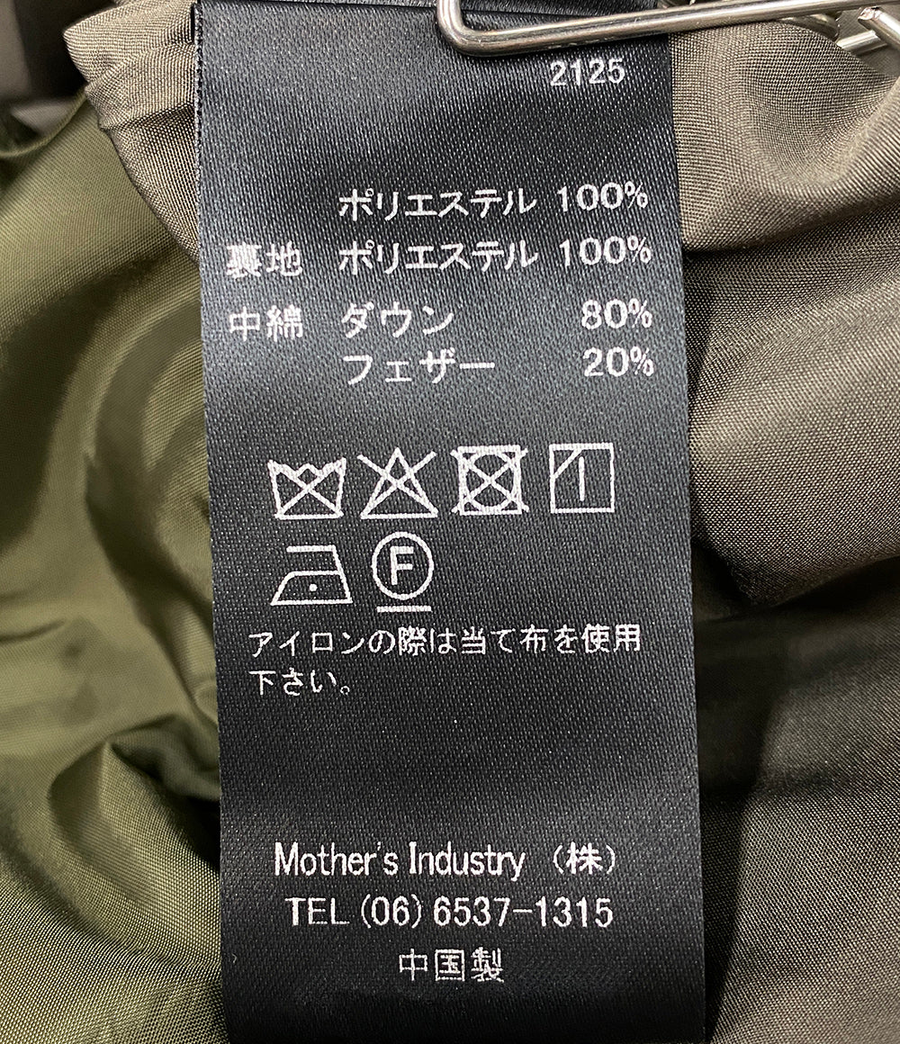mizuiro ind ダウンジャケット オリーブ レディース SIZE - ミズイロインド