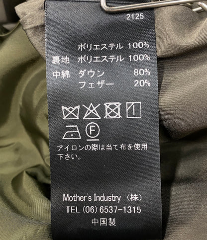 mizuiro ind ダウンジャケット オリーブ レディース SIZE - ミズイロインド
