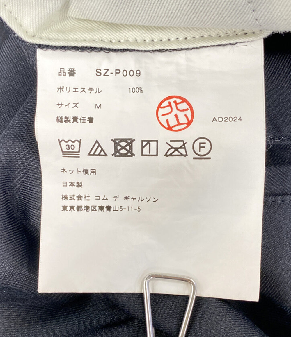 CDG ツイルパンツ ブラック 24AW SZ-P009 メンズ SIZE M シーディージー
