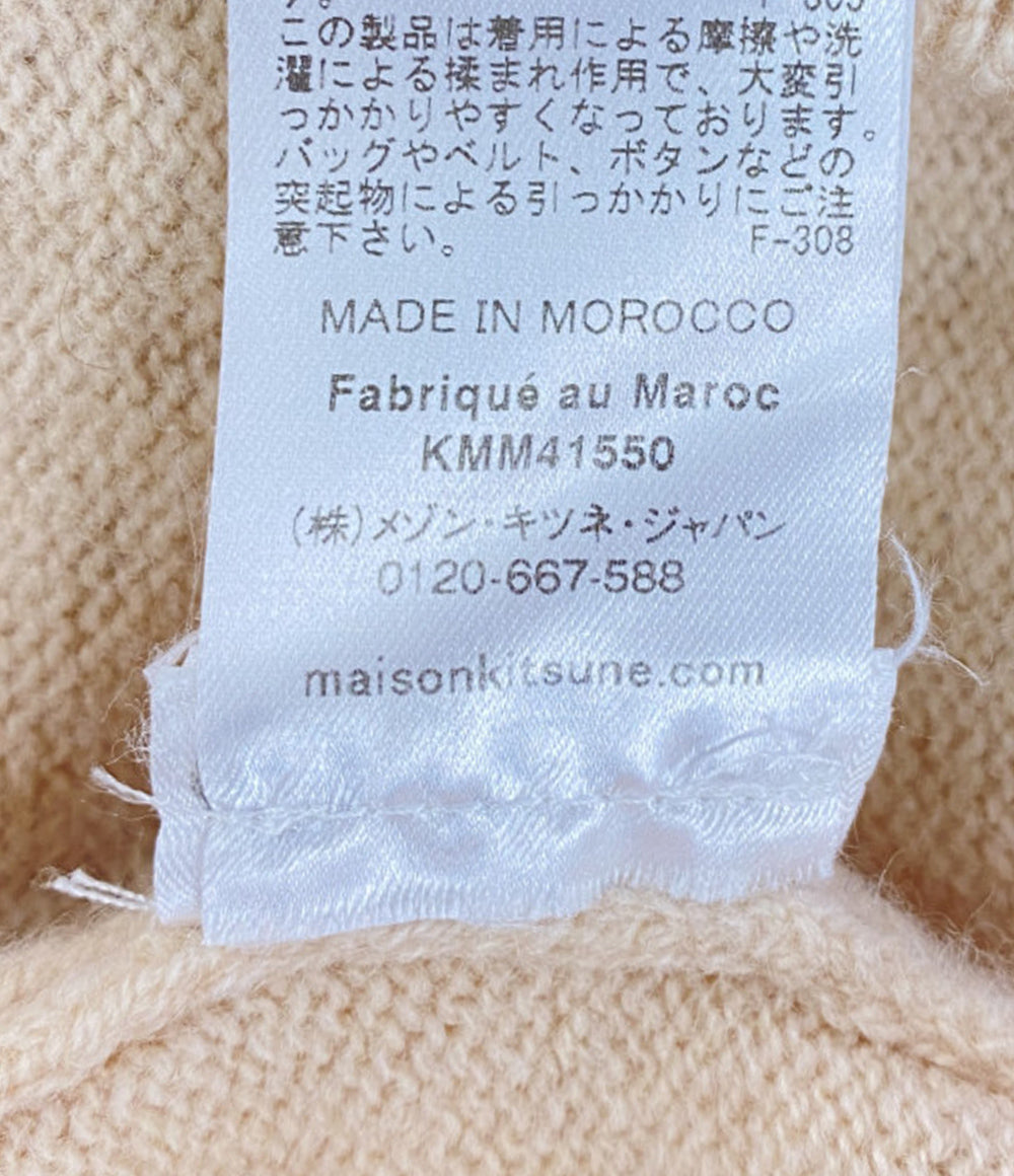MAISON KITSUNE 長袖ニット BABY FOX PATCH COSY メンズ SIZE L メゾンキツネ