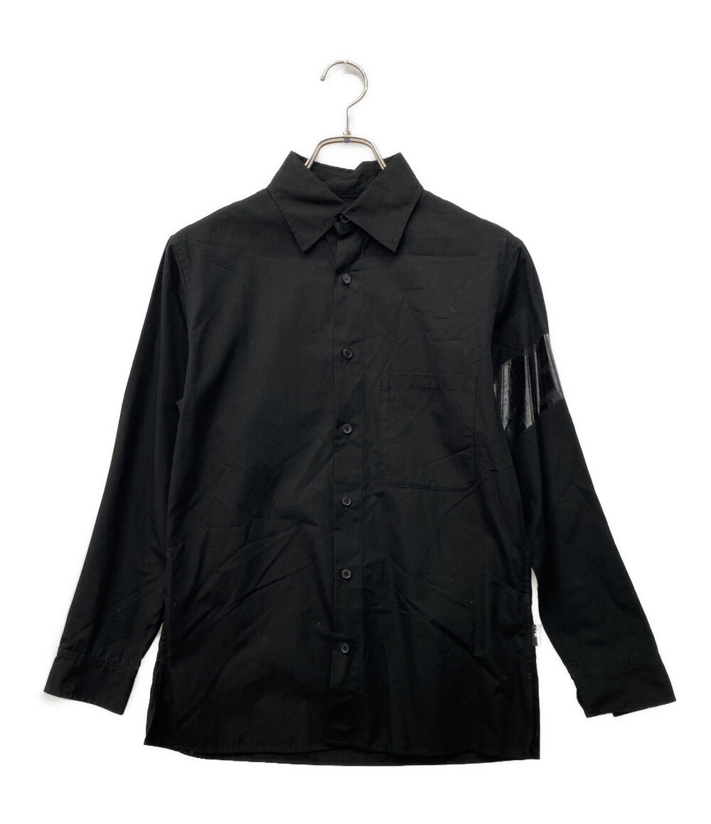 YOHJI YAMAMOTO 長袖シャツ ブラック NC-B64-001 メンズ SIZE 1 ヨウジヤマモト