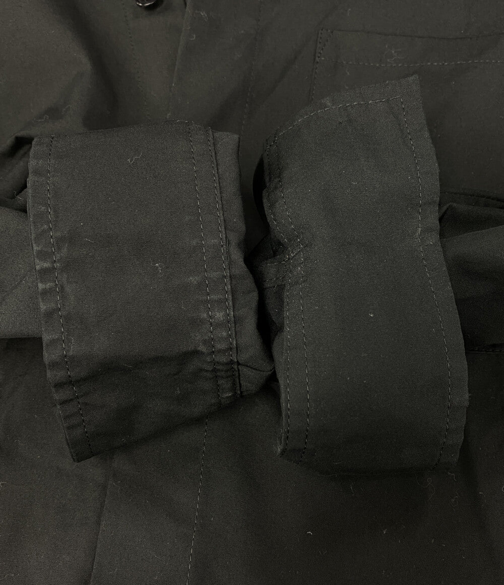 YOHJI YAMAMOTO 長袖シャツ ブラック NC-B64-001 メンズ SIZE 1 ヨウジヤマモト