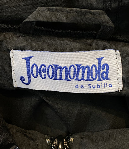 ホコモモラ  フーデットコート ロングウィンドブレーカー ブラック 薄手      レディース SIZE -  Jocomomola
