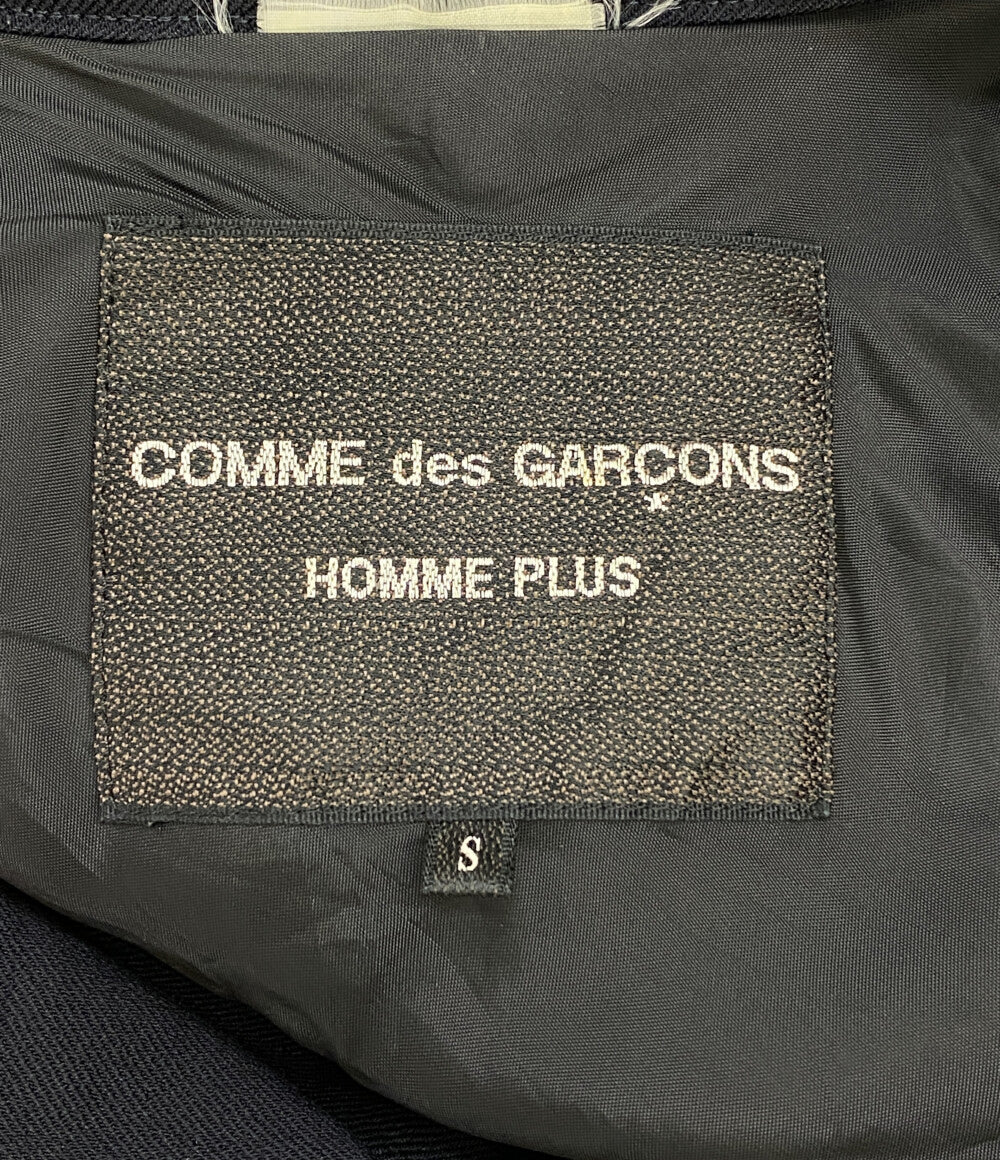 COMME des GARCONS HOMME PLUS ステンカラーコート メンズ SIZE S コムデギャルソンオムプリュス