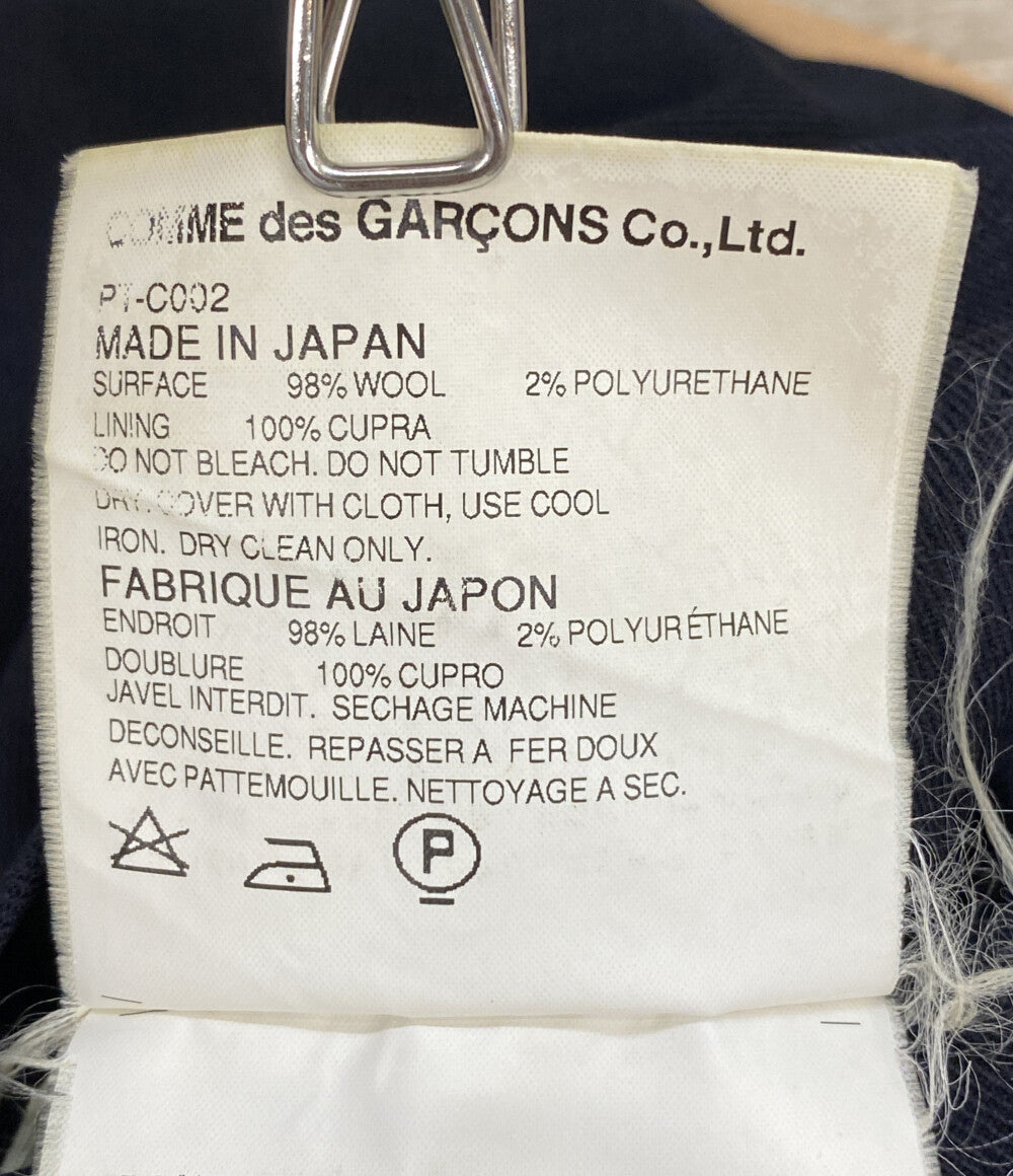 【CdG HOMME】 13AW オム フード ステンカラーコート COMME des GARCONS HOMME PLUS ステンカラーコート メンズ SIZE S