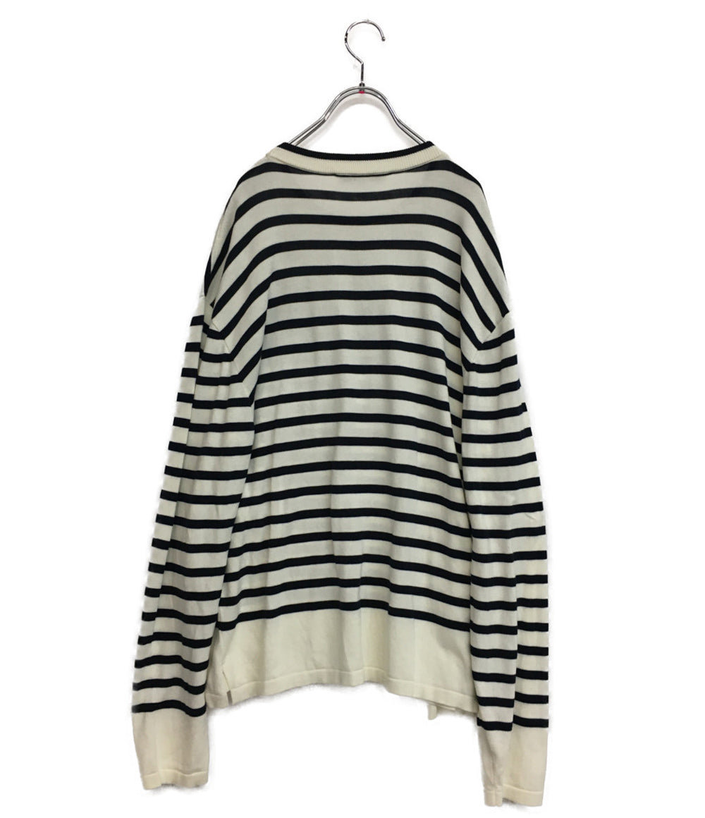 メゾンキツネ 長袖ニット ホワイト メンズ SIZE L MAISON KITSUNE
