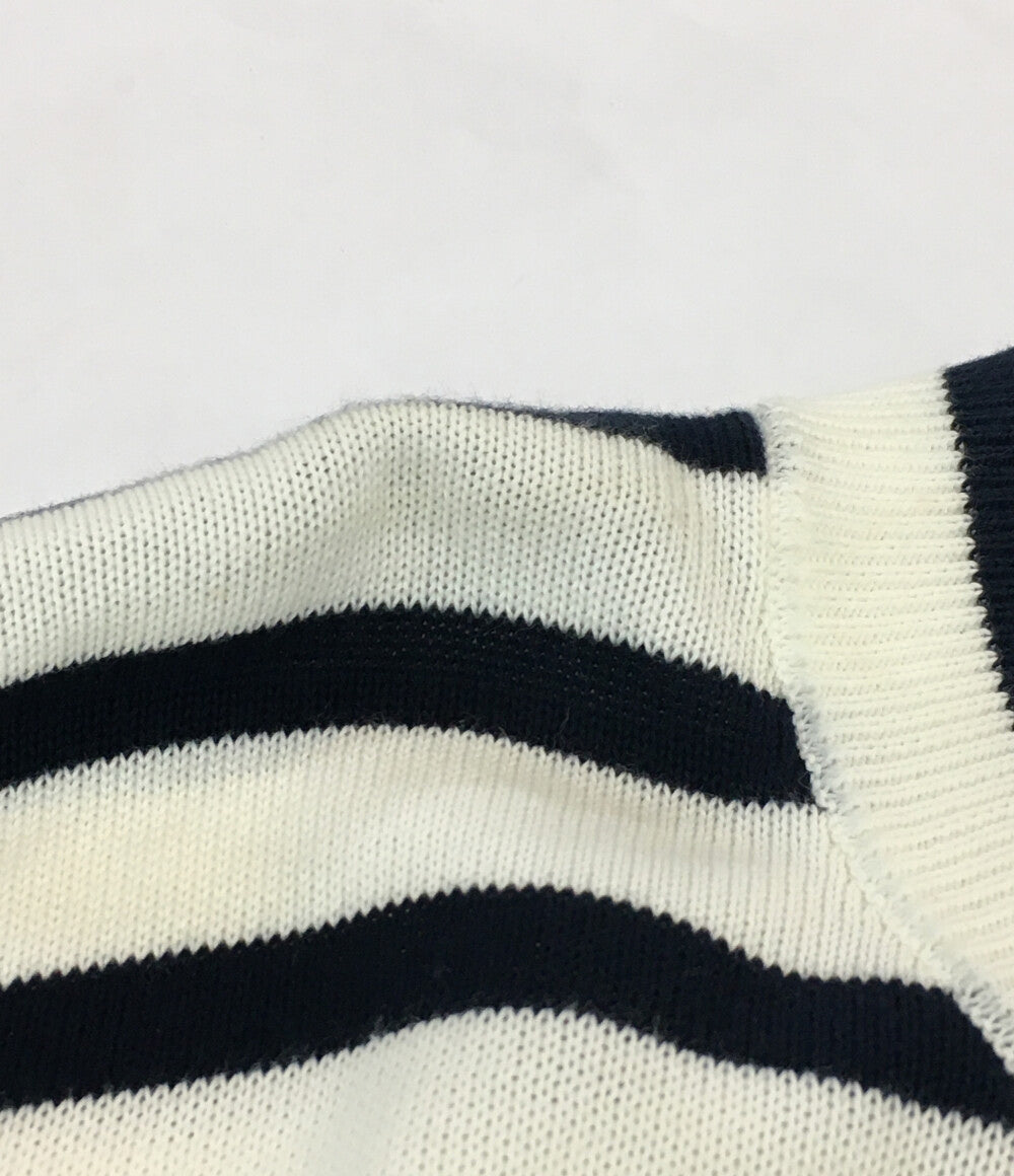 メゾンキツネ 長袖ニット ホワイト メンズ SIZE L MAISON KITSUNE