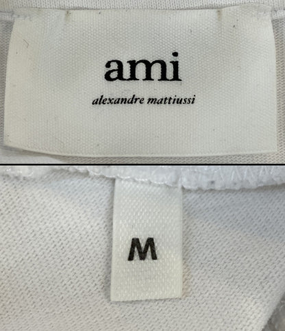 AMI Alexandre Mattiussi スウェット ホワイト ハート刺繍 メンズ SIZE M アミアレクサンドレマチウシ