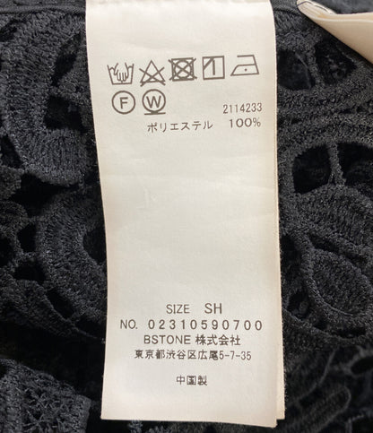 美品 アメリ 半袖ワンピース MEDI 2WAY FLARE CHEMICAL LACE DRESS 02310590700 レディース SIZE SH AMERI