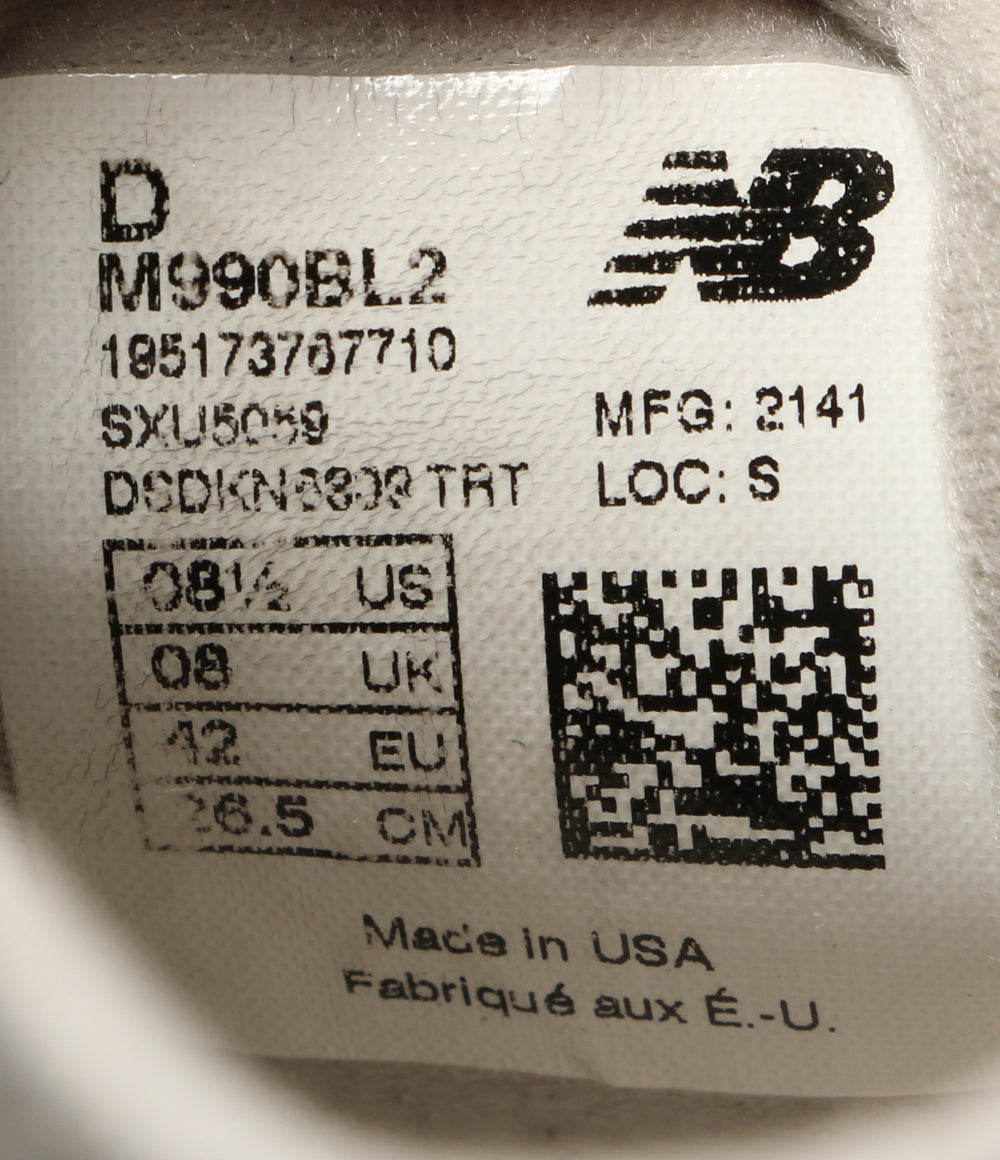 ニューバランス スニーカー M990 BL2 メンズ SIZE 26.5cm new balance