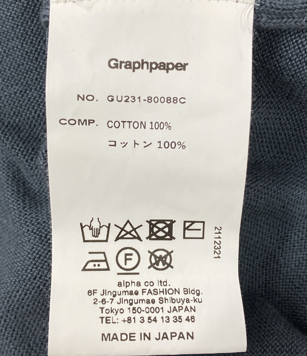 Graphpaper グラフペーパー スウェット LOOPWHEELER メンズ SIZE 1