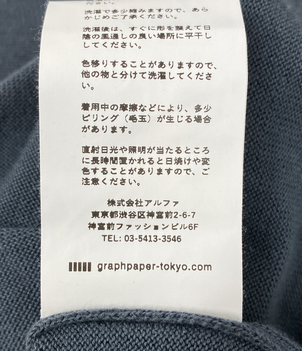 Graphpaper グラフペーパー スウェット LOOPWHEELER メンズ SIZE 1