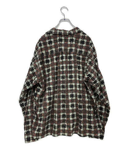 美品 FILL THE BILL フィルザビル 長袖シャツ マルチカラー チェック 107-232008 メンズ SIZE 3