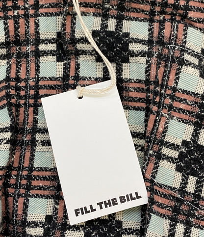 美品 FILL THE BILL フィルザビル 長袖シャツ マルチカラー チェック 107-232008 メンズ SIZE 3