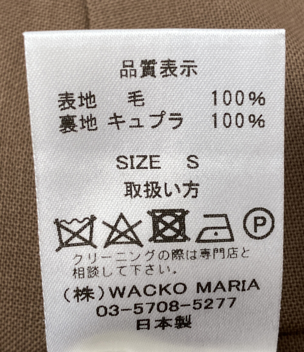 WACK MARIA パンツ DORMEUIL生地 ブラウン メンズ SIZE S ワコマリア
