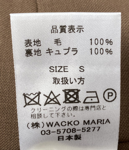 WACK MARIA パンツ DORMEUIL生地 ブラウン メンズ SIZE S ワコマリア